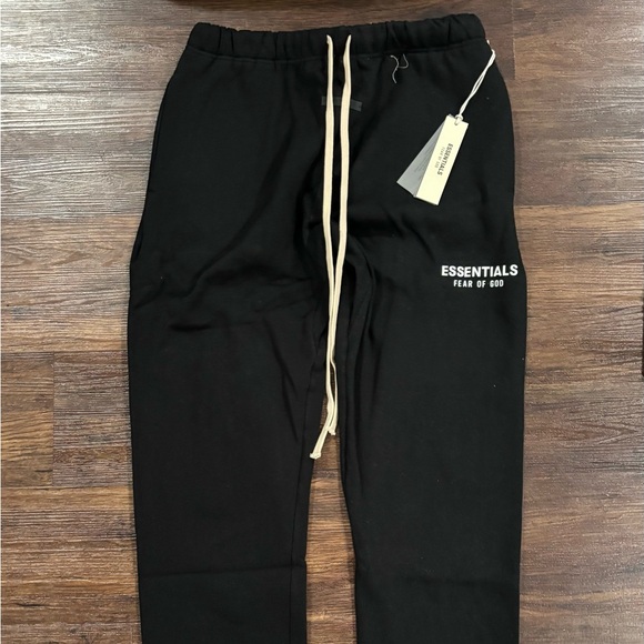Essentials Fear Of God Black Sweatpants